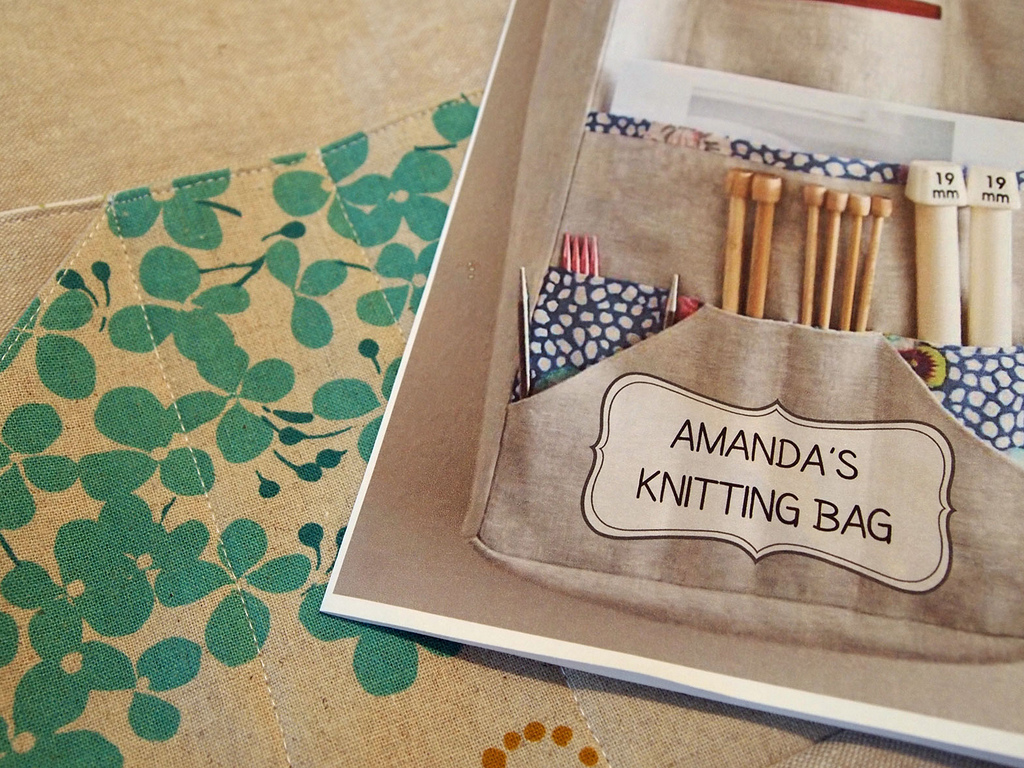 ... Pattern Review: The Sometimes Crafter Amanda's Knitting Bag - Sew