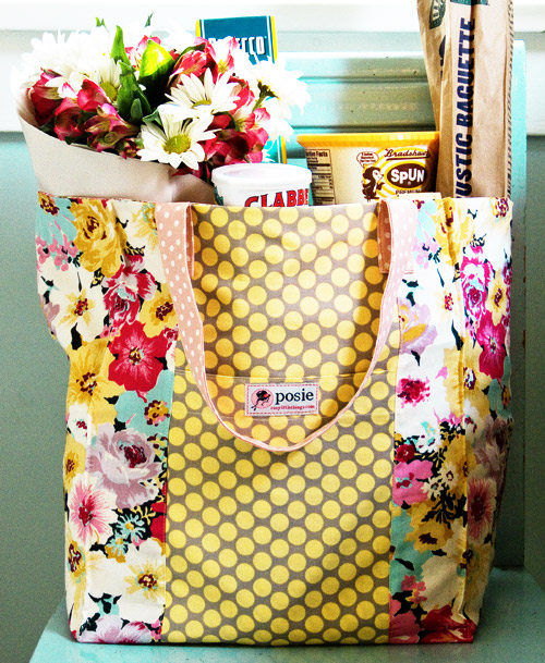 Purse Palooza :: Pattern Review: Rosy Little Things Jane Market Bag
