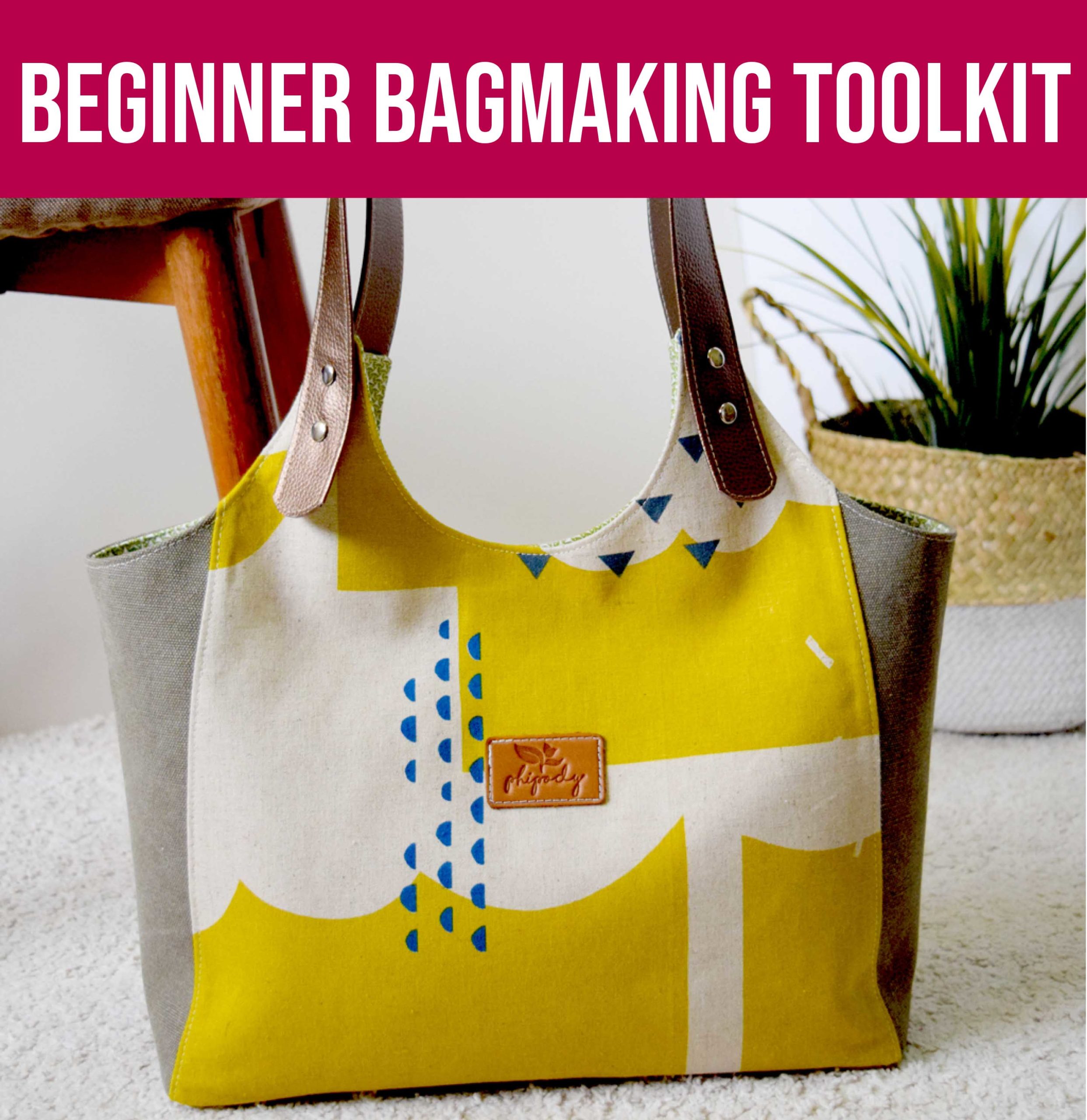 Video Beginner Bagmaking Toolkit Sew Sweetness