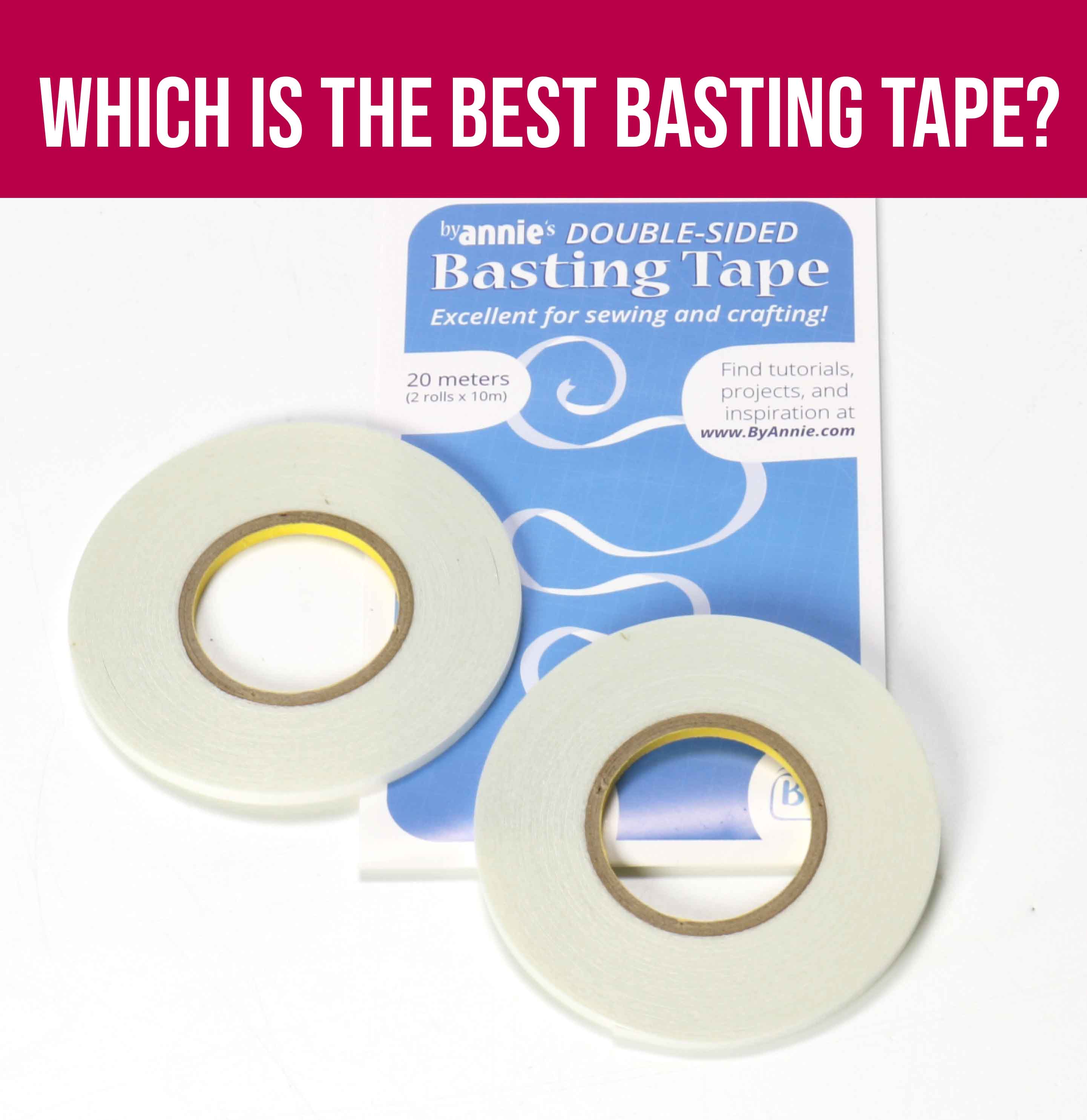 VIDEO: Which is the Best Basting Tape? - Sew Sweetness