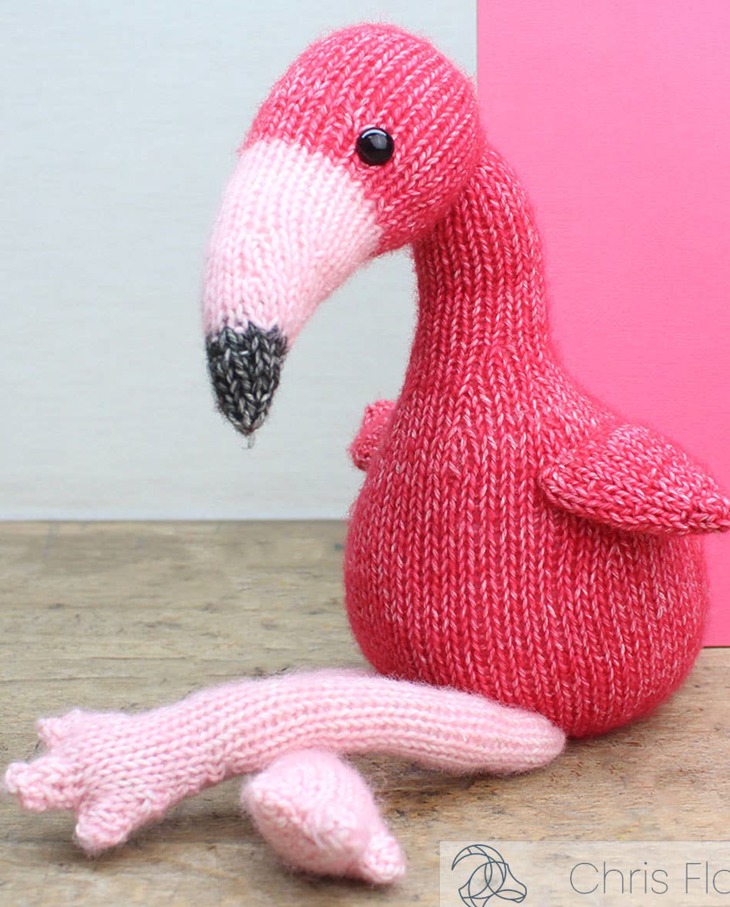 Knitting Kit - Chris Flamingo - Sew Sweetness